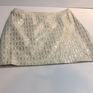 Women’s Metallic Mini Skirt